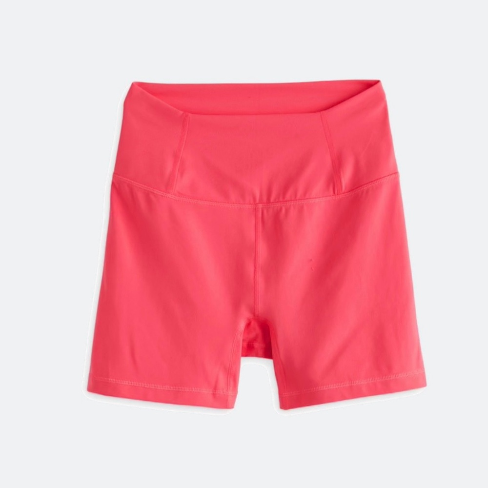 FP Movement by Free People Never Better Coral 5” Bike Shorts Sz L Worn Once EUC